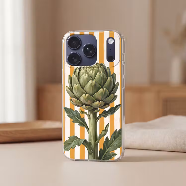 Telefoonhoesje - Artisjok - Modern - Groente - Artisjok - Modern - Groente Telefoonhoesje iPhone 17 Pro klein