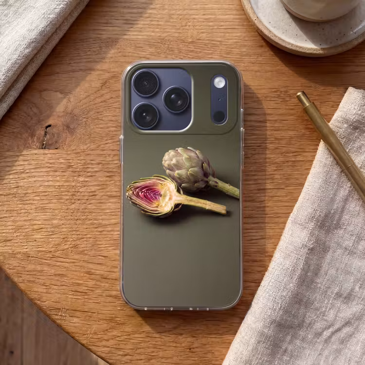 Telefoonhoesje - Artisjok - Paars - Voedsel - Artisjok - Paars - Voedsel Telefoonhoesje iPhone 17 Pro klein