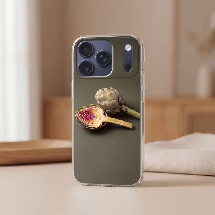 Telefoonhoesje - Artisjok - Paars - Voedsel - Artisjok - Paars - Voedsel Telefoonhoesje iPhone 17 Pro klein