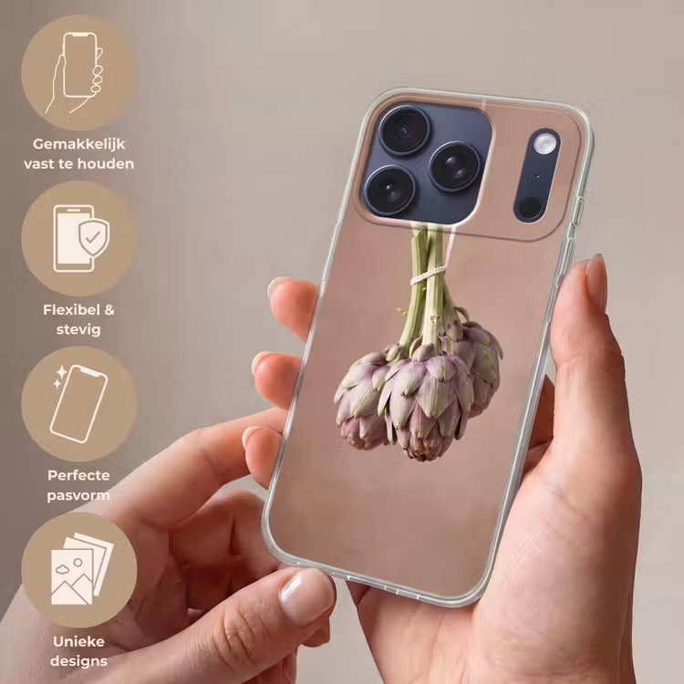 Telefoonhoesje - Artisjokken - Hangend - Groenten - Artisjokken - Hangend - Groenten Telefoonhoesje iPhone 17 Pro klein
