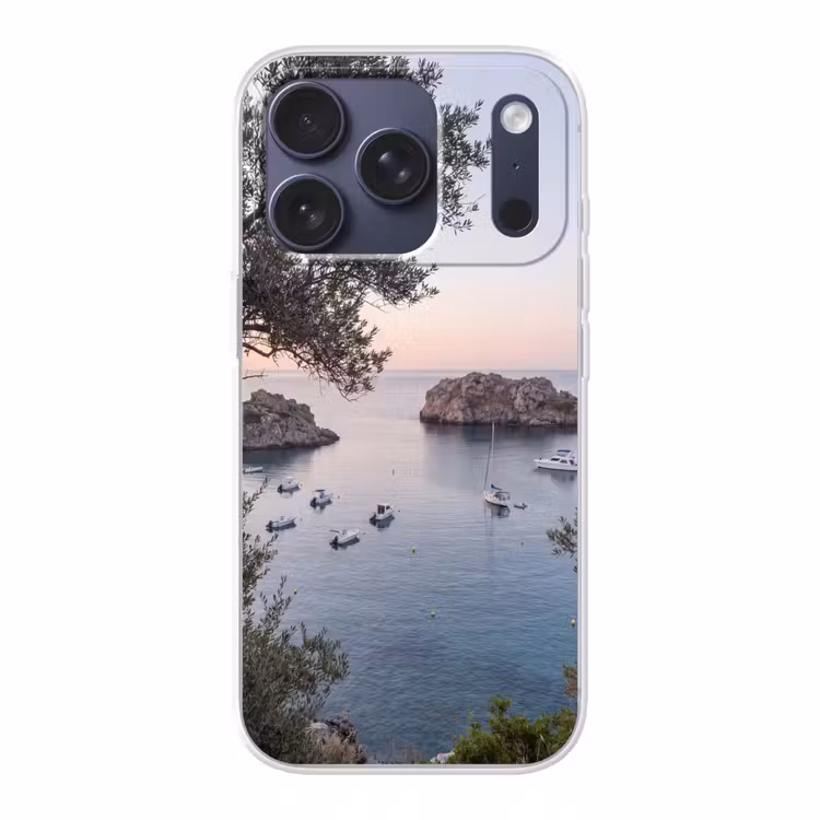 Telefoonhoesje - Baai - boten - zonsondergang - Baai - boten - zonsondergang Telefoonhoesje iPhone 17 Pro klein