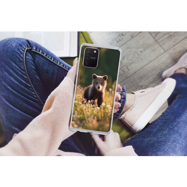 Beer - Bloemenveld - Gras Telefoonhoesje Samsung Galaxy S10 Lite klein -handS10Lite
