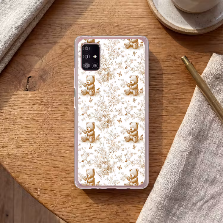 Beer - Tijdloos - Bruin Telefoonhoesje Samsung Galaxy A51 5G klein 373 -sfeer1