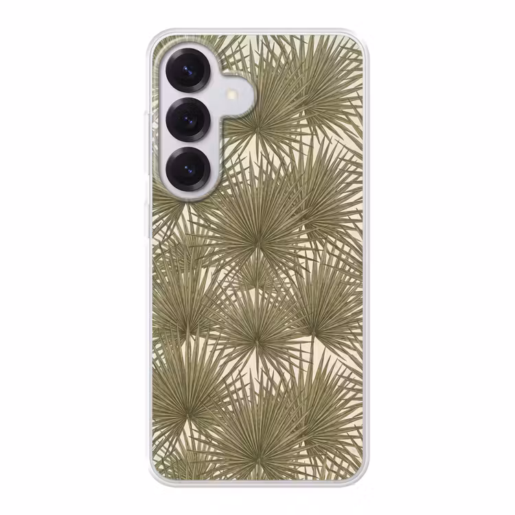 Blad - Tropisch - Patroon - Natuur - Groen Telefoonhoesje Samsung Galaxy S26 klein -3d