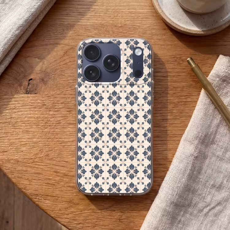 Bladvorm - Klassiek - Kleurrijk Telefoonhoesje iPhone 17 Pro klein 878 -sfeer1