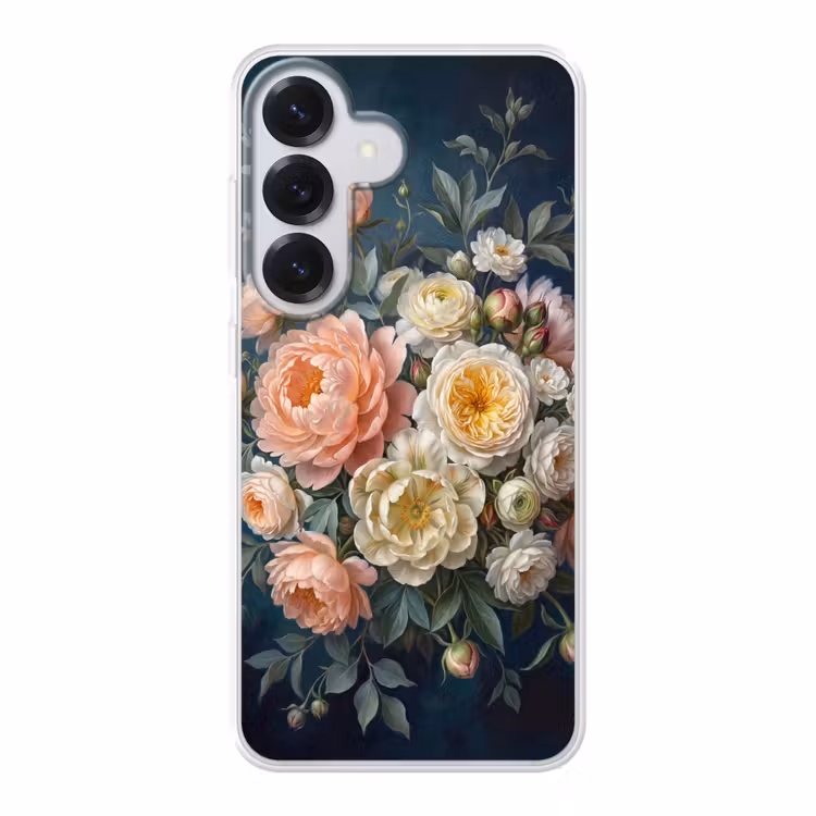 Bloemen - Boeket - Natuur - Klassiek - Kleurrijk Telefoonhoesje Samsung Galaxy S26 klein -3d
