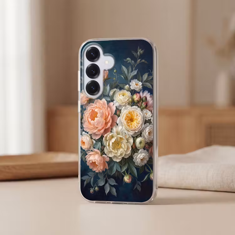 Bloemen - Boeket - Natuur - Klassiek - Kleurrijk Telefoonhoesje Samsung Galaxy S26 klein -sfeer2