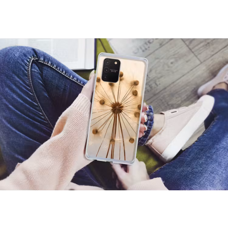 Bloemen - Bruin - Planten - Botanisch Telefoonhoesje Samsung Galaxy S10 Lite klein -handS10Lite