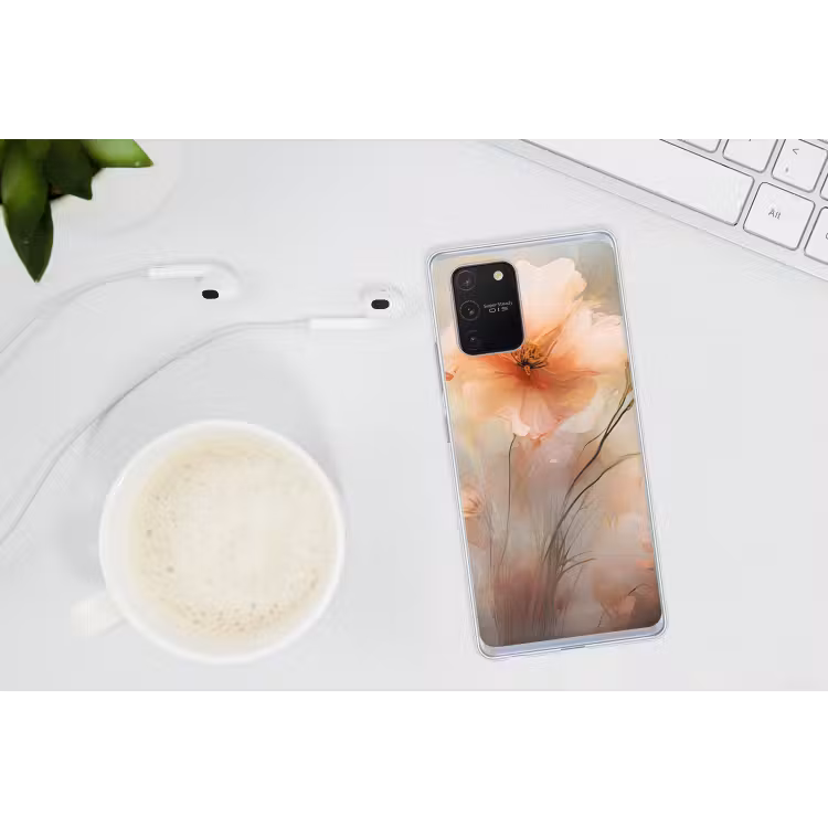 Bloemen - Pastel - Kunst - Klaprozen - Watercolor Telefoonhoesje Samsung Galaxy S10 Lite klein -oordopS10Lite
