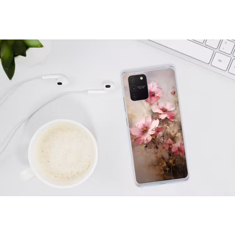 Bloemen - Roze - Kunst - Watercolor Telefoonhoesje Samsung Galaxy S10 Lite klein -oordopS10Lite