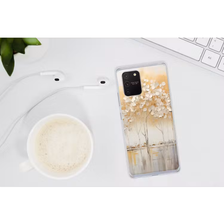 Bomen - Kunst - Acryl - Natuur Telefoonhoesje Samsung Galaxy S10 Lite klein -oordopS10Lite