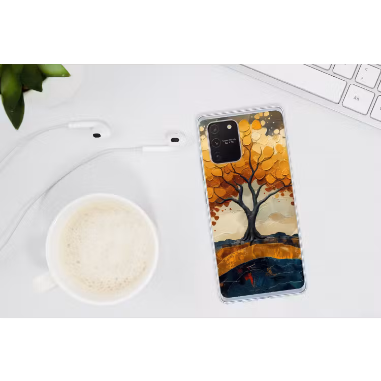 Boom - Natuur - Goud - Modern Telefoonhoesje Samsung Galaxy S10 Lite klein -oordopS10Lite