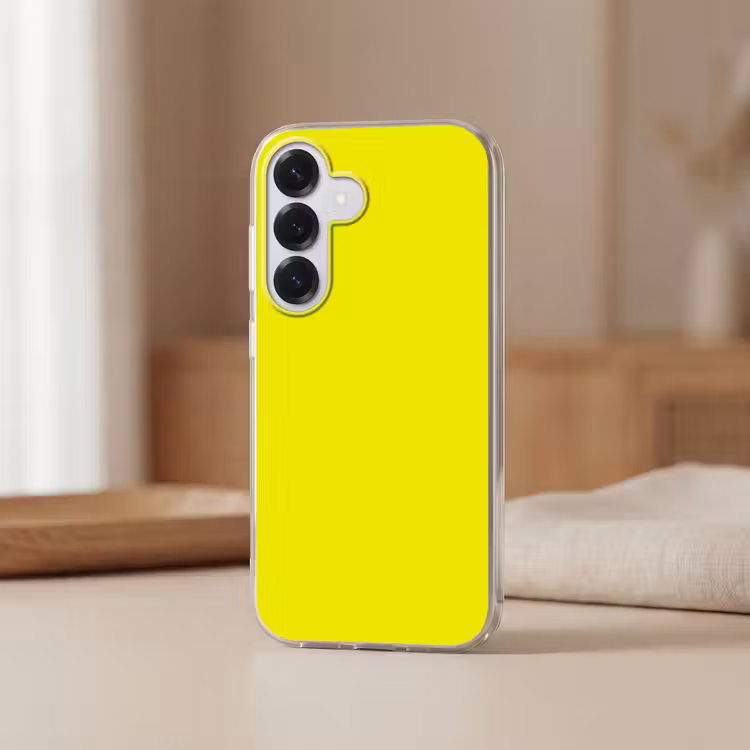 Bright - Canary - Geel Telefoonhoesje Samsung Galaxy S26 klein 975 -sfeer2