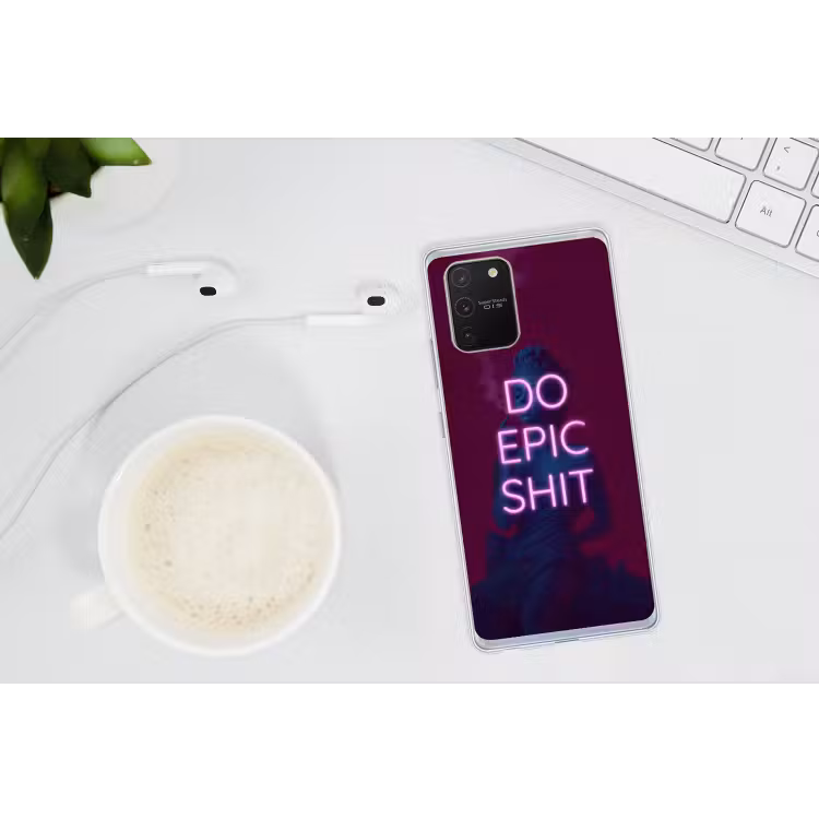 Buste - Neon - LED - Letters Telefoonhoesje Samsung Galaxy S10 Lite klein -oordopS10Lite