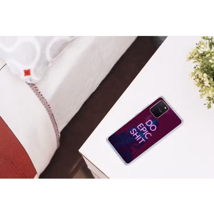 Buste - Neon - LED - Letters Telefoonhoesje Samsung Galaxy S10 Lite klein -kamerS10Lite