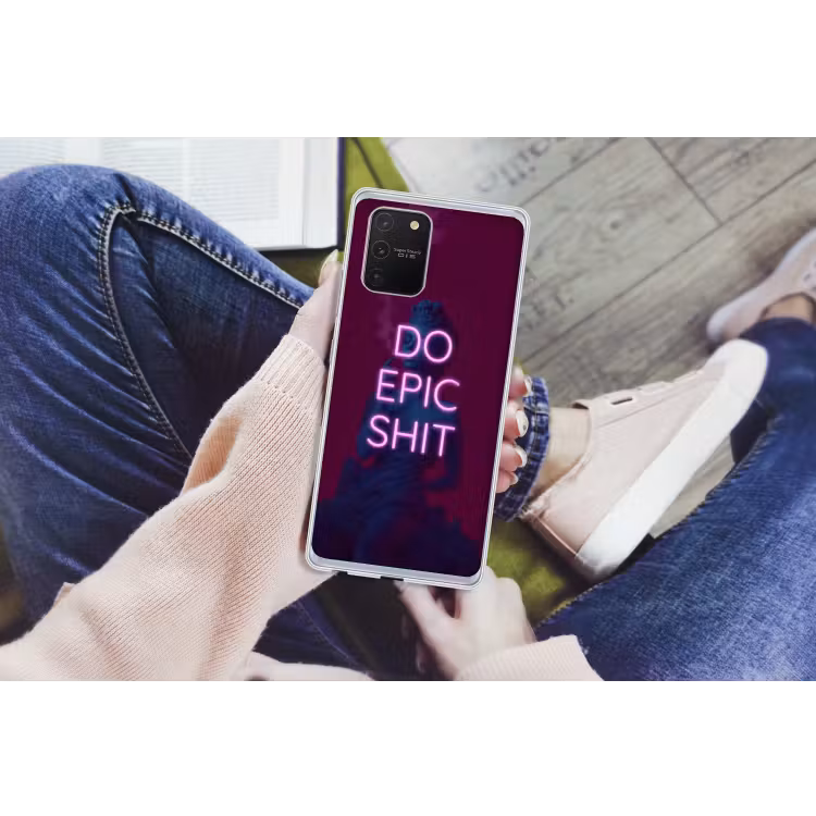 Buste - Neon - LED - Letters Telefoonhoesje Samsung Galaxy S10 Lite klein -handS10Lite