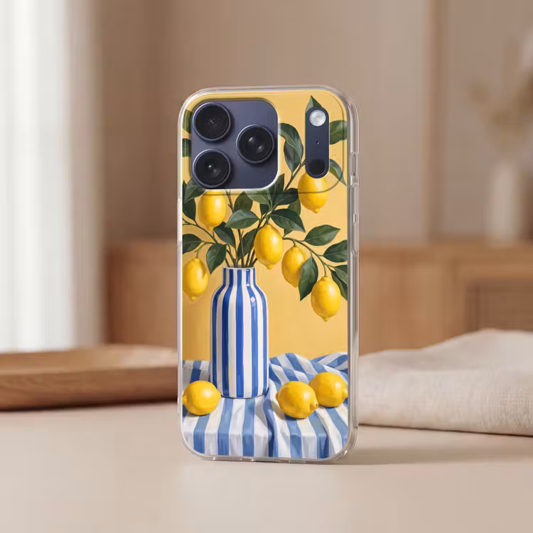 Telefoonhoesje - Citroen - Stilleven - Modern - Citroen - Stilleven - Modern Telefoonhoesje iPhone 17 Pro klein