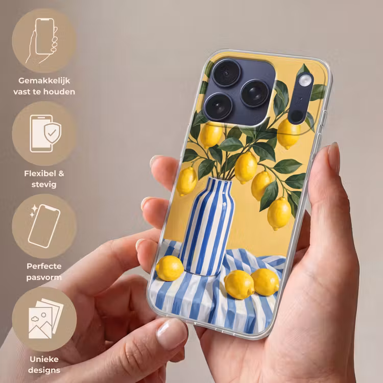 Telefoonhoesje - Citroen - Stilleven - Modern - Citroen - Stilleven - Modern Telefoonhoesje iPhone 17 Pro klein