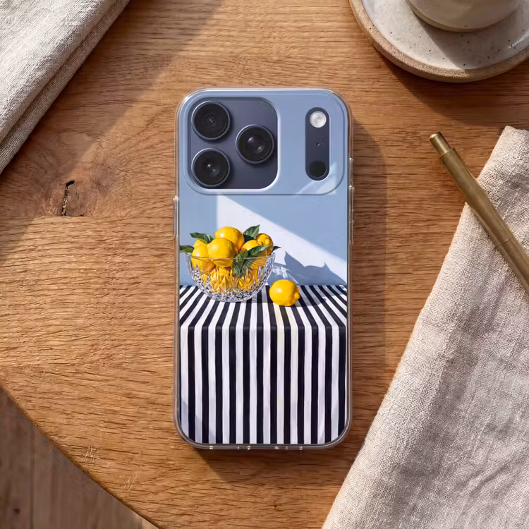 Telefoonhoesje - Citroenen - Fruit - Geel - Citroenen - Fruit - Geel Telefoonhoesje iPhone 17 Pro klein