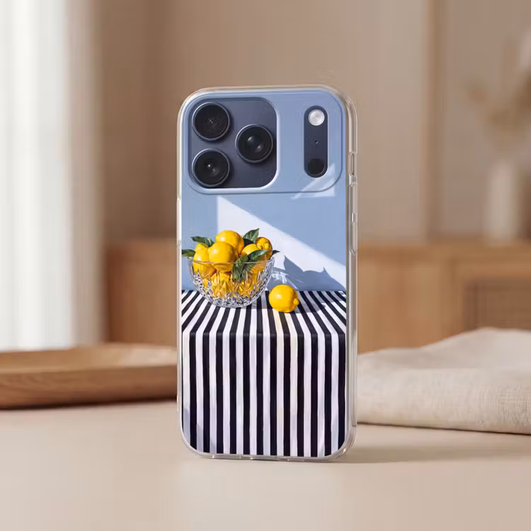 Telefoonhoesje - Citroenen - Fruit - Geel - Citroenen - Fruit - Geel Telefoonhoesje iPhone 17 Pro klein