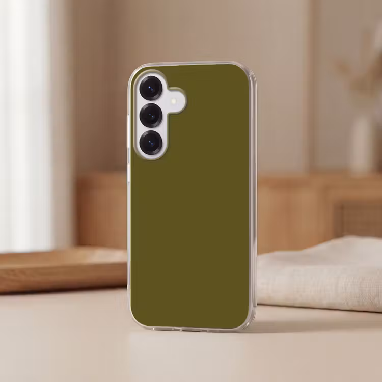 Dark - Olive - Groen Telefoonhoesje Samsung Galaxy S26 klein 975 -sfeer2