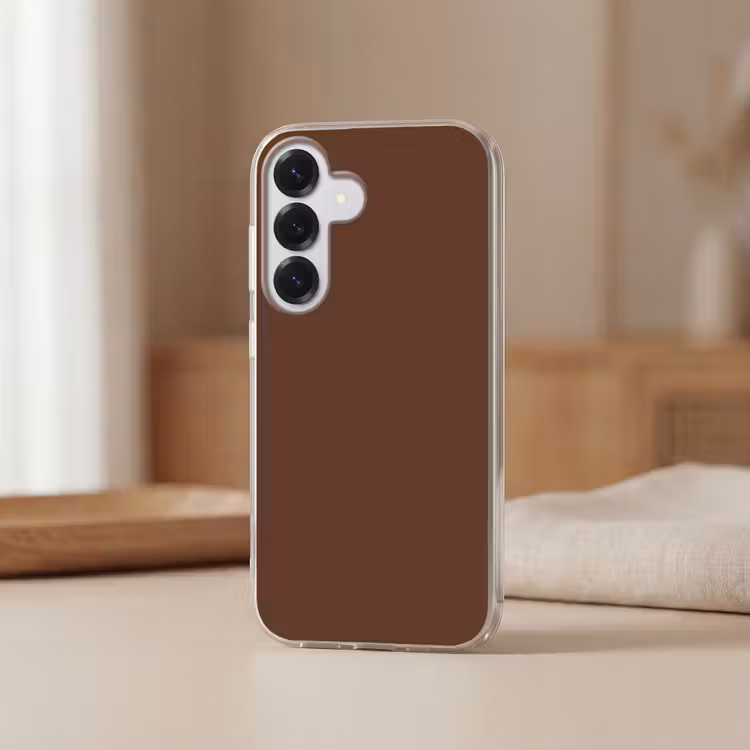 Deep - Clay - Brown - Bruin Telefoonhoesje Samsung Galaxy S26 klein 975 -sfeer2