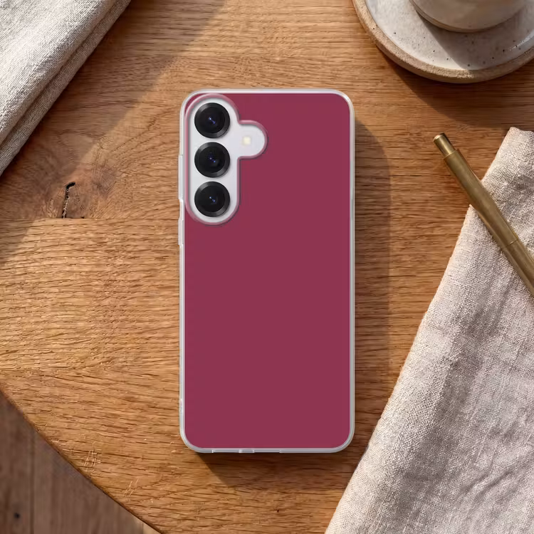 Deep - Rasberry - Rood Telefoonhoesje Samsung Galaxy S26 klein 975 -sfeer1