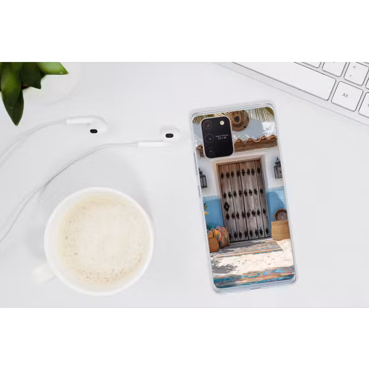 Deur - Manden - Planten Telefoonhoesje Samsung Galaxy S10 Lite klein -oordopS10Lite