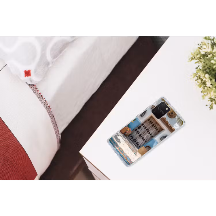 Deur - Manden - Planten Telefoonhoesje Samsung Galaxy S10 Lite klein -kamerS10Lite