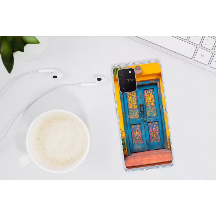 Deuren - Kleurrijk - Planten Telefoonhoesje Samsung Galaxy S10 Lite klein -oordopS10Lite