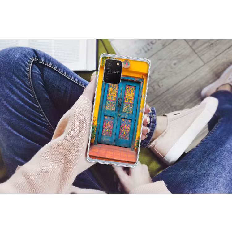 Deuren - Kleurrijk - Planten Telefoonhoesje Samsung Galaxy S10 Lite klein -handS10Lite