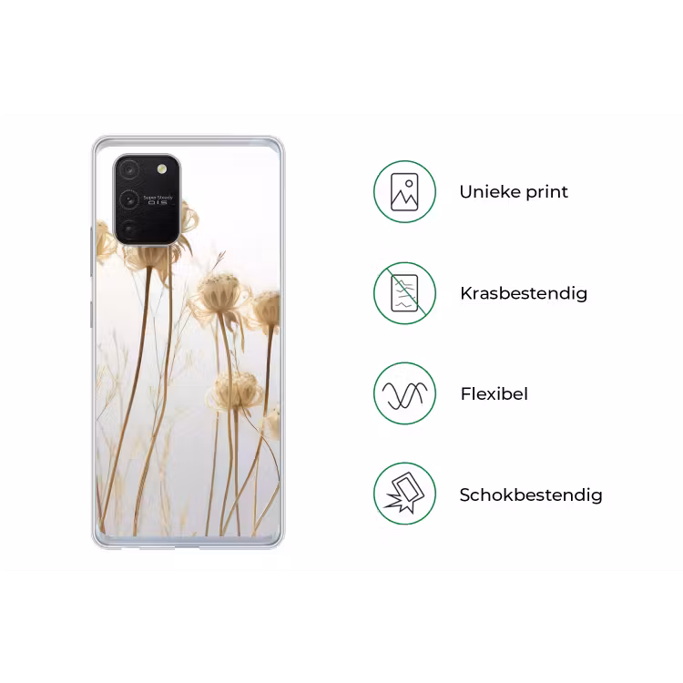 Droogbloemen - Natuur - Botanisch Telefoonhoesje Samsung Galaxy S10 Lite klein -specsS10Lite