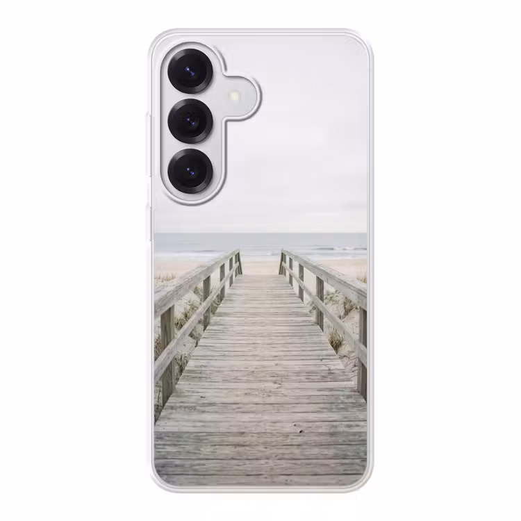 Duinen - Vlonder - Oceaan Telefoonhoesje Samsung Galaxy S26 klein -3d
