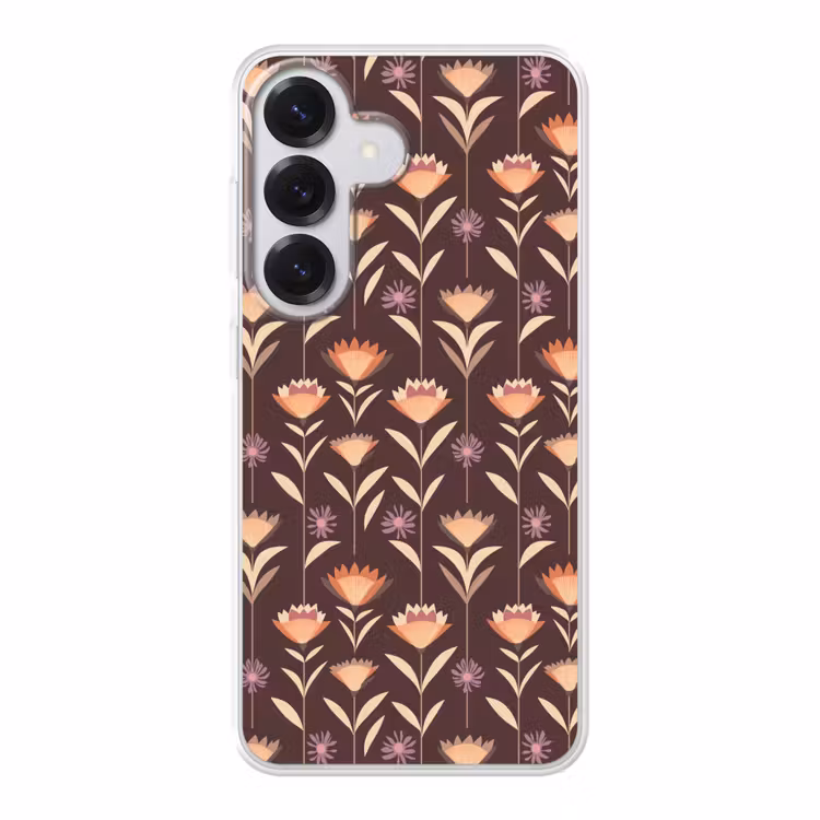Elegant - Retro - Bruin Telefoonhoesje Samsung Galaxy S26 klein 975 -3d