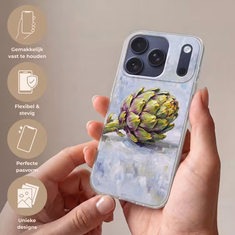 Telefoonhoesje - Eten - Artisjok - Modern - Eten - Artisjok - Modern Telefoonhoesje iPhone 17 Pro klein