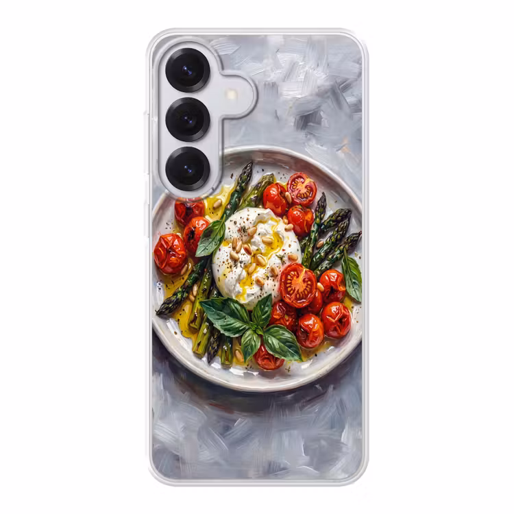 Eten - Groenten - Kaas - Modern - Vers Telefoonhoesje Samsung Galaxy S26 klein -3d