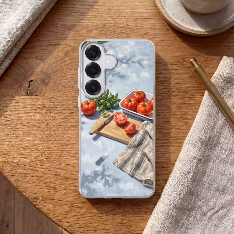 Eten - Keuken - Ingrediënten - Stillleven - Rood Telefoonhoesje Samsung Galaxy S26 klein -sfeer1