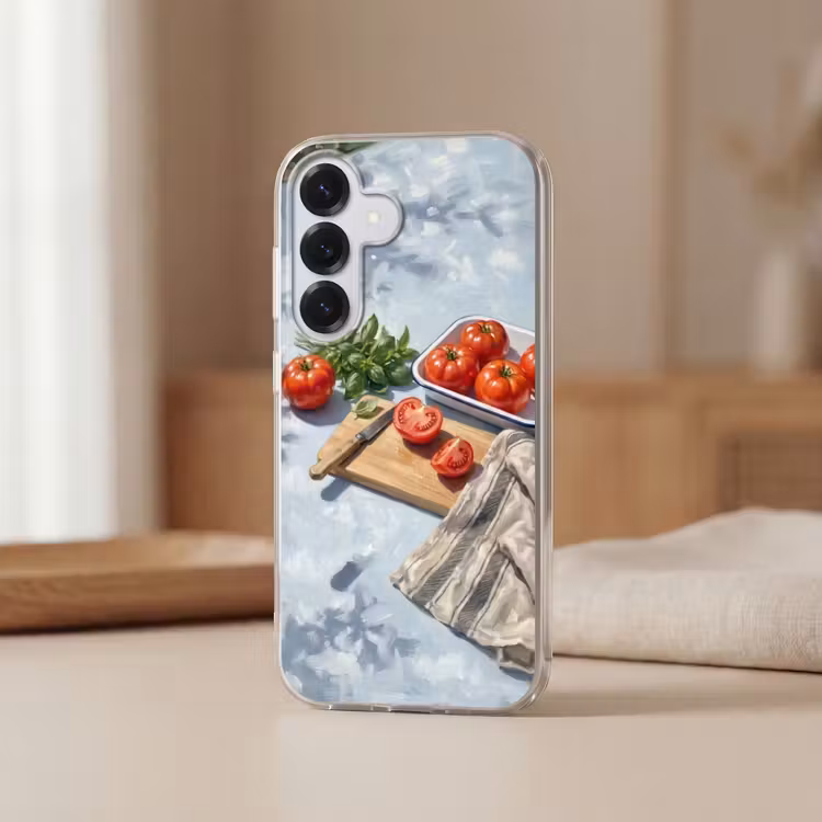 Eten - Keuken - Ingrediënten - Stillleven - Rood Telefoonhoesje Samsung Galaxy S26 klein -sfeer2