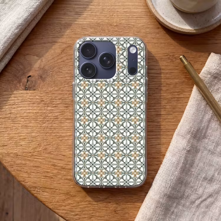 Floraal - Verweerd - Keurrijk Telefoonhoesje iPhone 17 Pro klein 878 -sfeer1