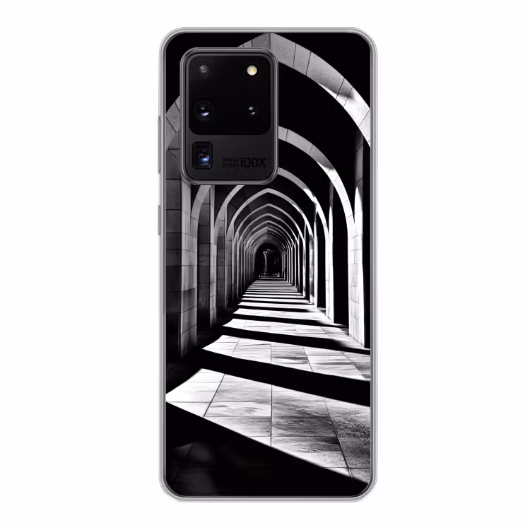 Gang - Bogen - Schaduw - Diepte Telefoonhoesje Samsung Galaxy S20 Ultra klein -3d