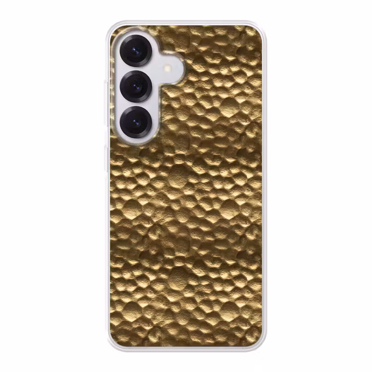 Gehamerd - Reliëf - Textuur - Bronsgoud Telefoonhoesje Samsung Galaxy S26 klein 975 -3d