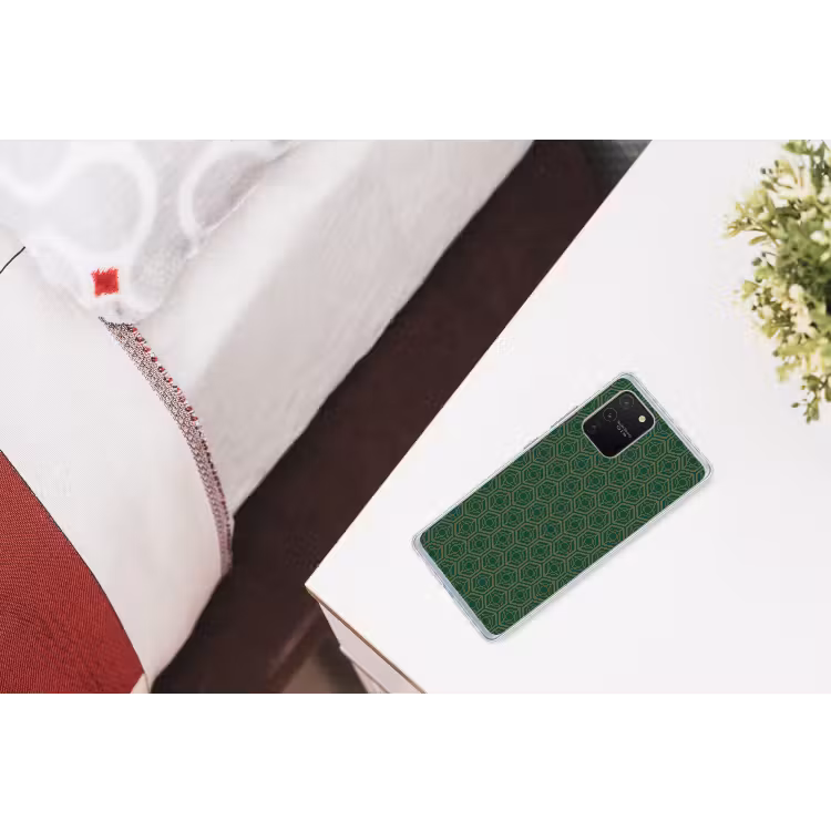 Geometrisch - Patroon - Groen Telefoonhoesje Samsung Galaxy S10 Lite klein 364 -kamerS10Lite