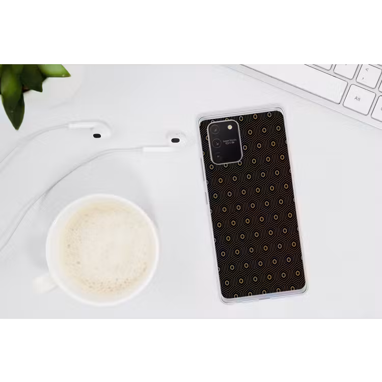 Goud - Illusie - Patroon Telefoonhoesje Samsung Galaxy S10 Lite klein 364 -oordopS10Lite