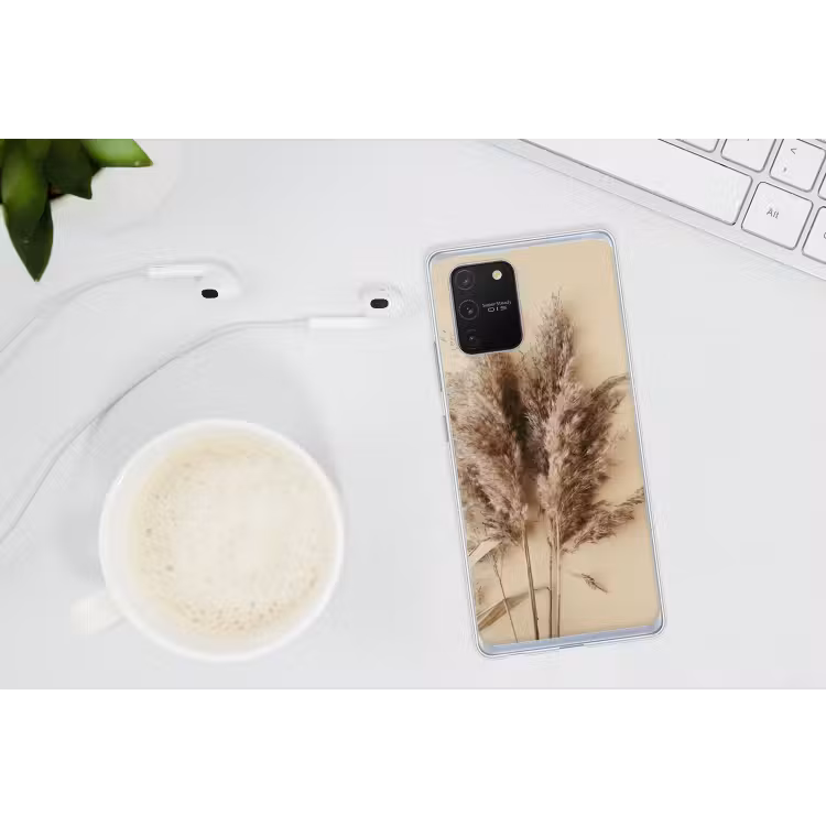 Graan - Pastel - Natuur Telefoonhoesje Samsung Galaxy S10 Lite klein -oordopS10Lite