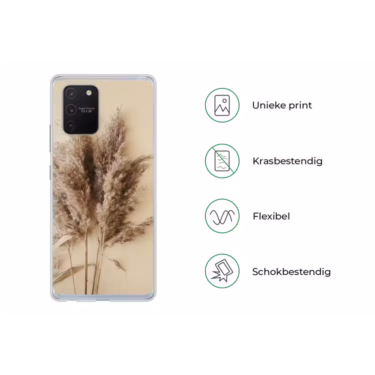 Graan - Pastel - Natuur Telefoonhoesje Samsung Galaxy S10 Lite klein -specsS10Lite