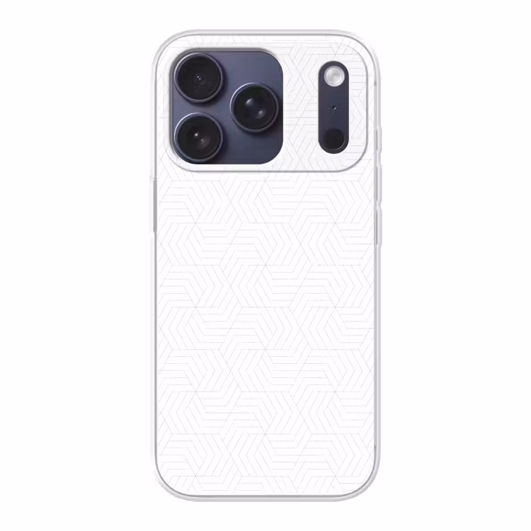 Grafisch - Patroon - Modern Telefoonhoesje iPhone 17 Pro klein 878 -3d