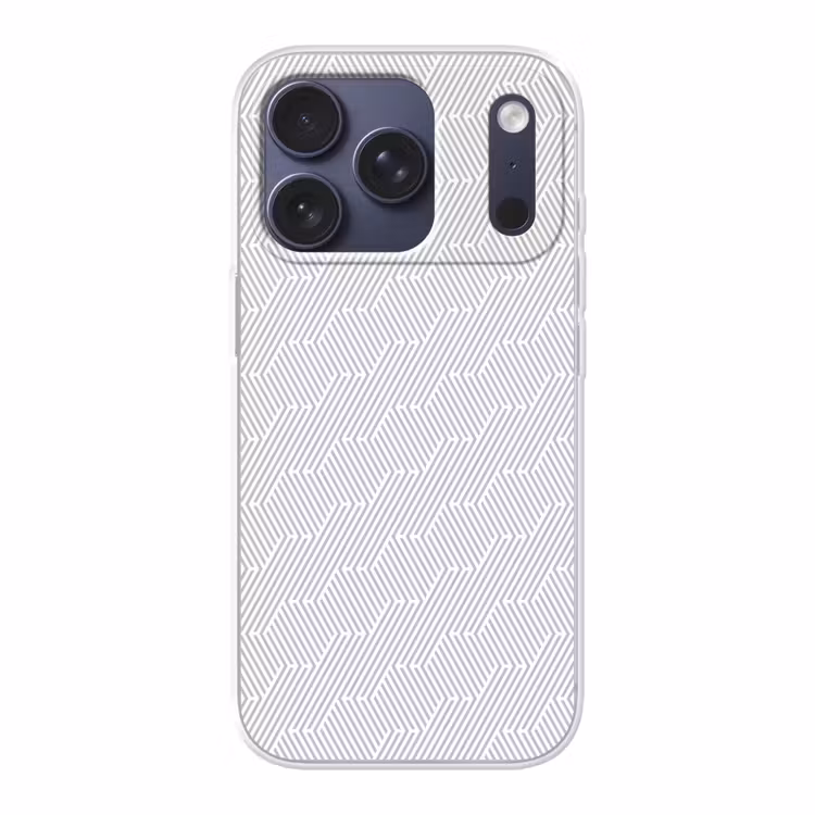 Grafisch - Patroon - Modern - Geometrisch Telefoonhoesje iPhone 17 Pro klein 878 -3d