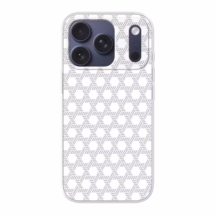 Grafisch - Patroon - Modern - Opvallend - Begrensd Telefoonhoesje iPhone 17 Pro klein 878 -3d