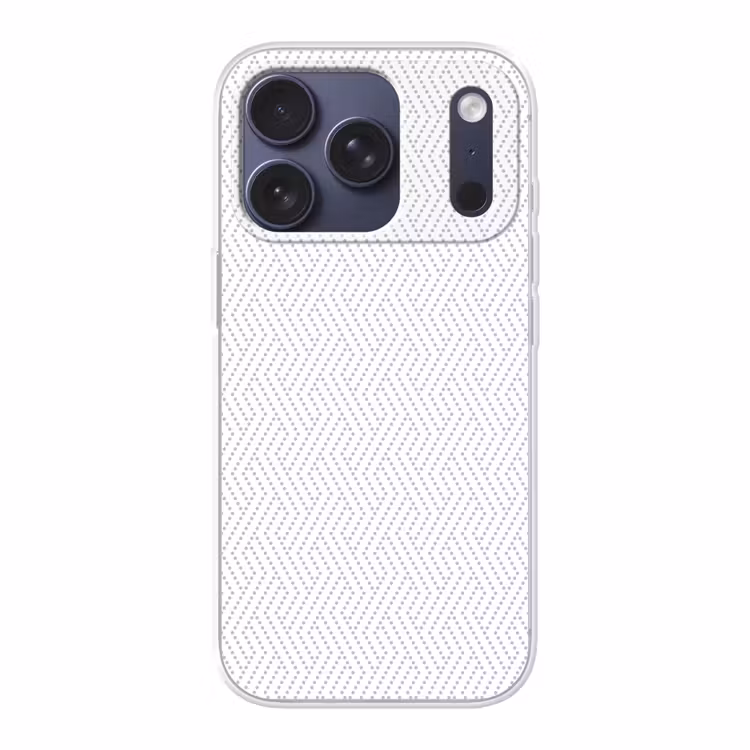 Grafisch - Patroon - Modern - Stippen Telefoonhoesje iPhone 17 Pro klein 878 -3d