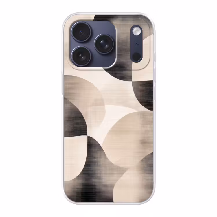 Grillige vormen - Subtiele overgangen - Dynamisch Telefoonhoesje iPhone 17 Pro klein -3d